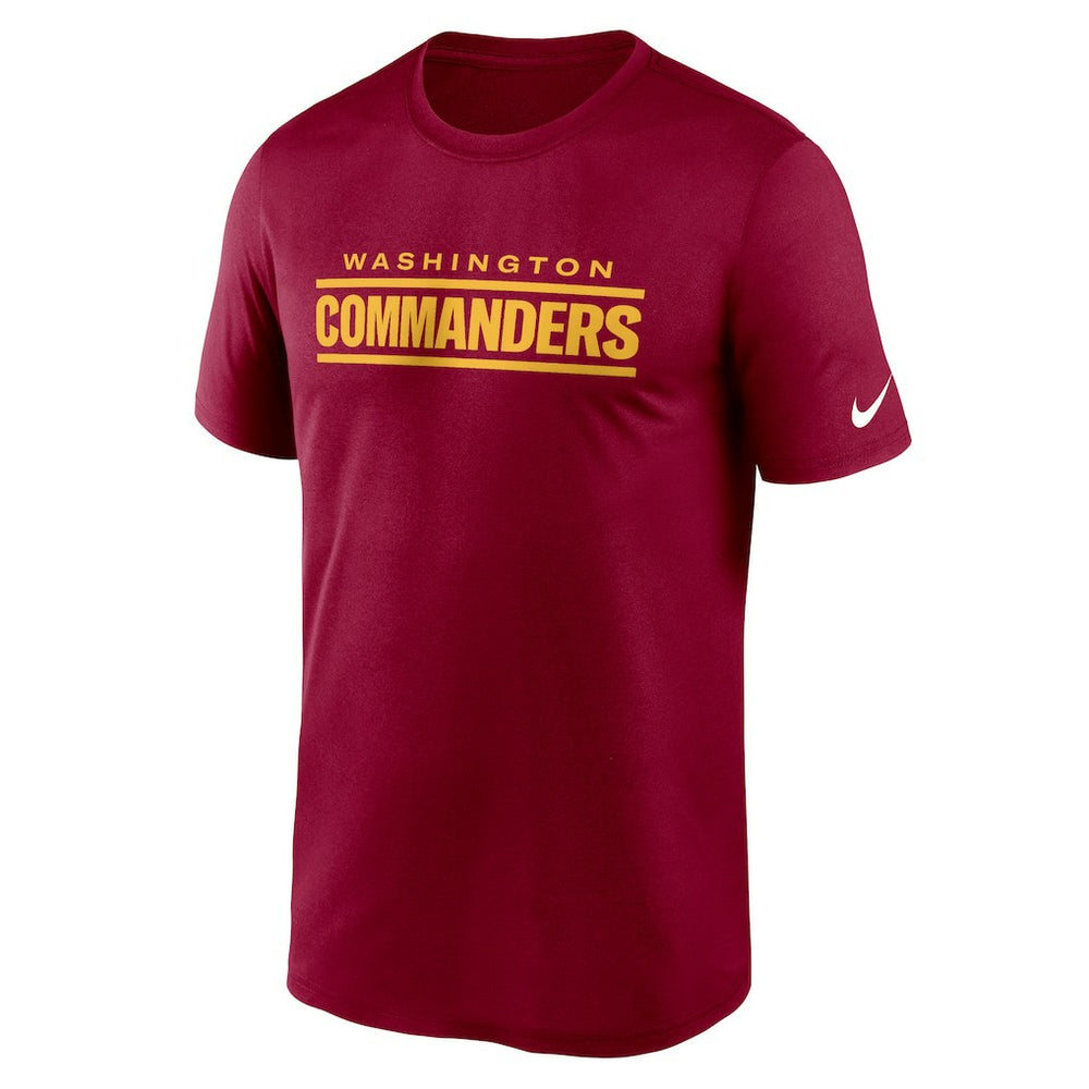 Washington Commanders Legend Wordmark Performance T-Shirt - Burgundy | Nike sale
