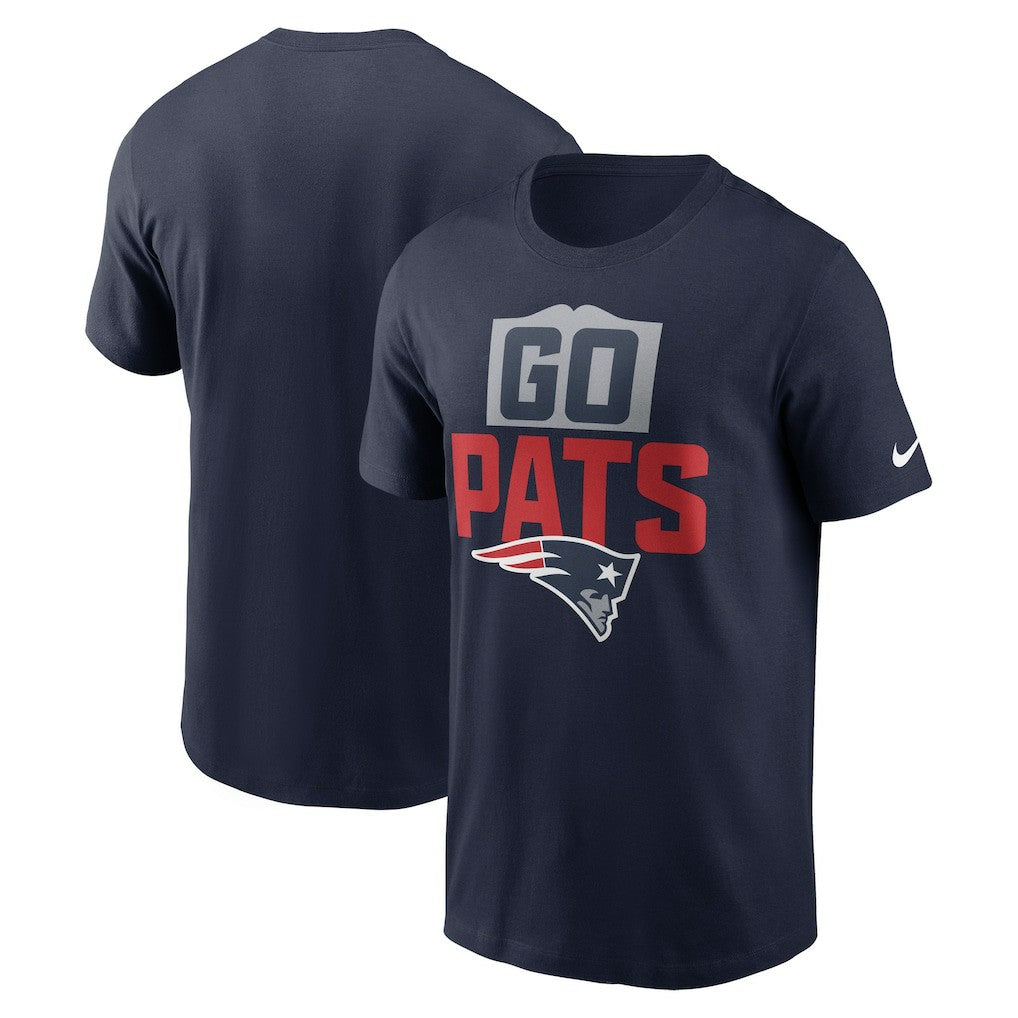 New England Patriots Local Essential T-Shirt - Navy | Nike sale