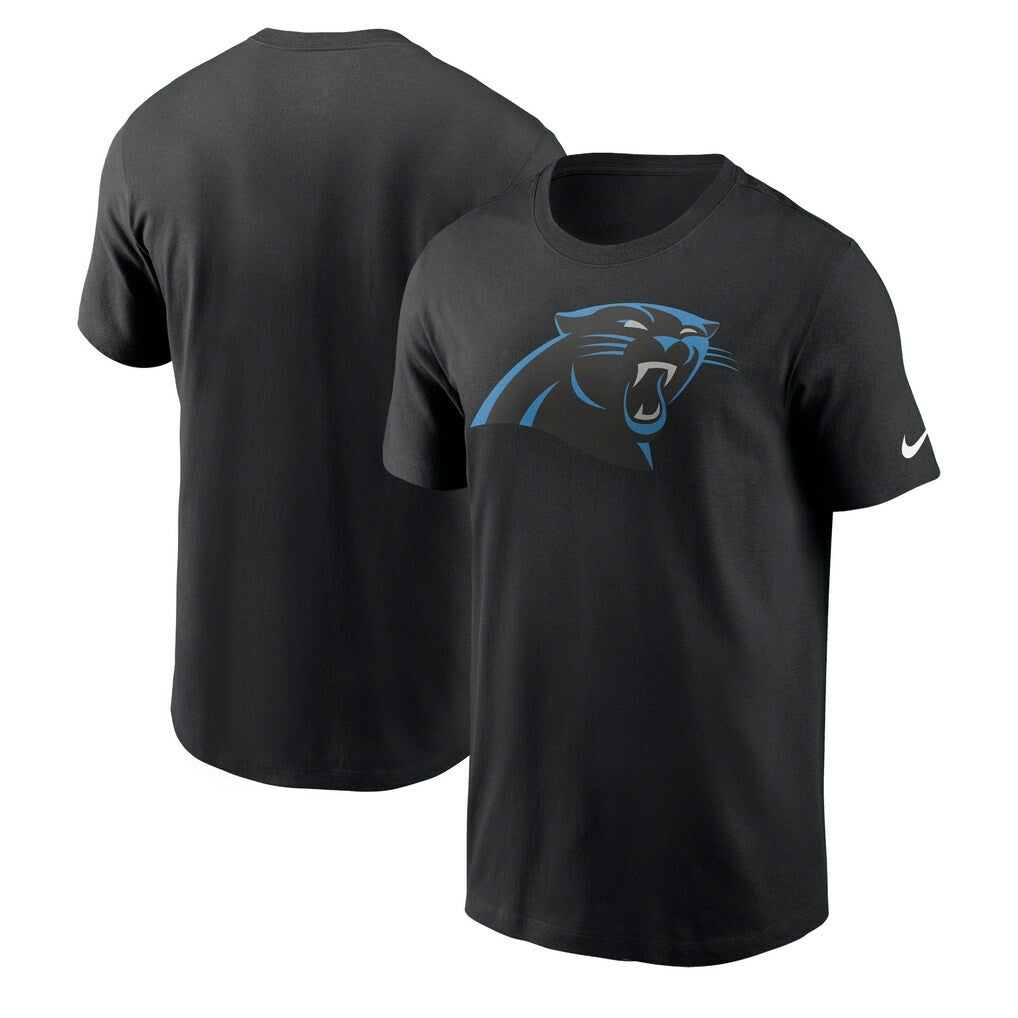 Carolina Panthers Primetime Logo Essential T-Shirt - Black | Nike discount