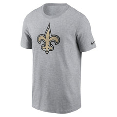 New Orleans Saints Logo Essential T-Shirt - Gray | Nike discount