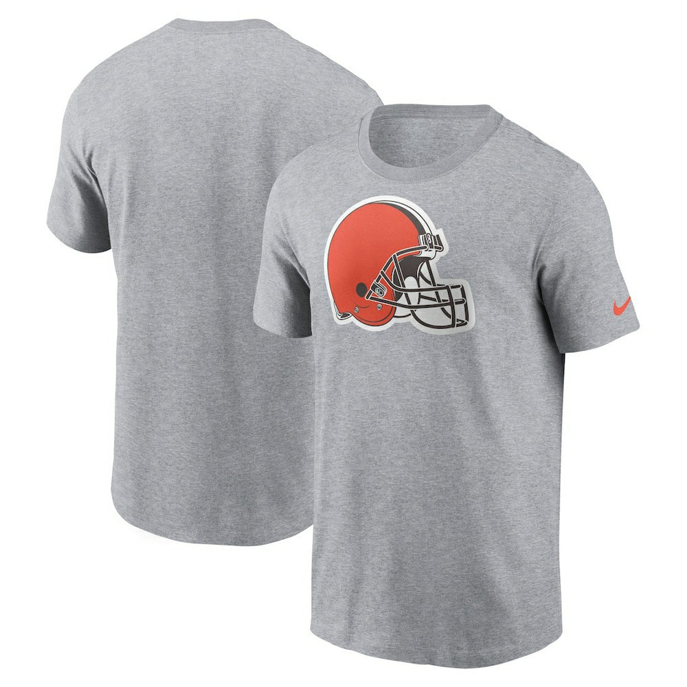 Cleveland Browns Logo Essential T-Shirt - Gray | Nike outlet
