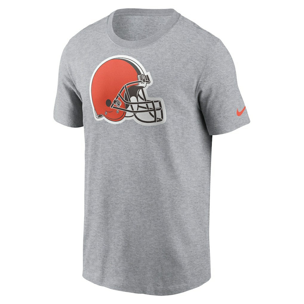 Cleveland Browns Logo Essential T-Shirt - Gray | Nike outlet