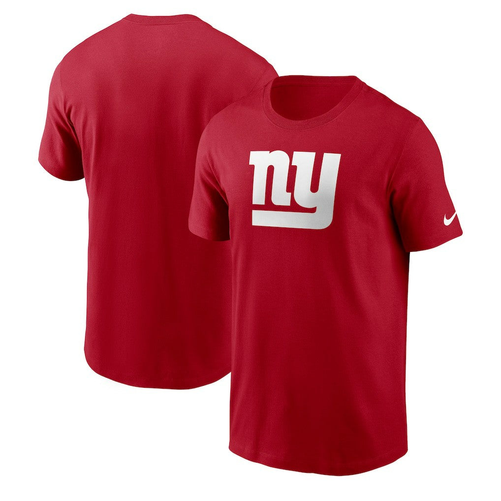 New York Giants Primetime Logo Essential T-Shirt - Red | Nike outlet