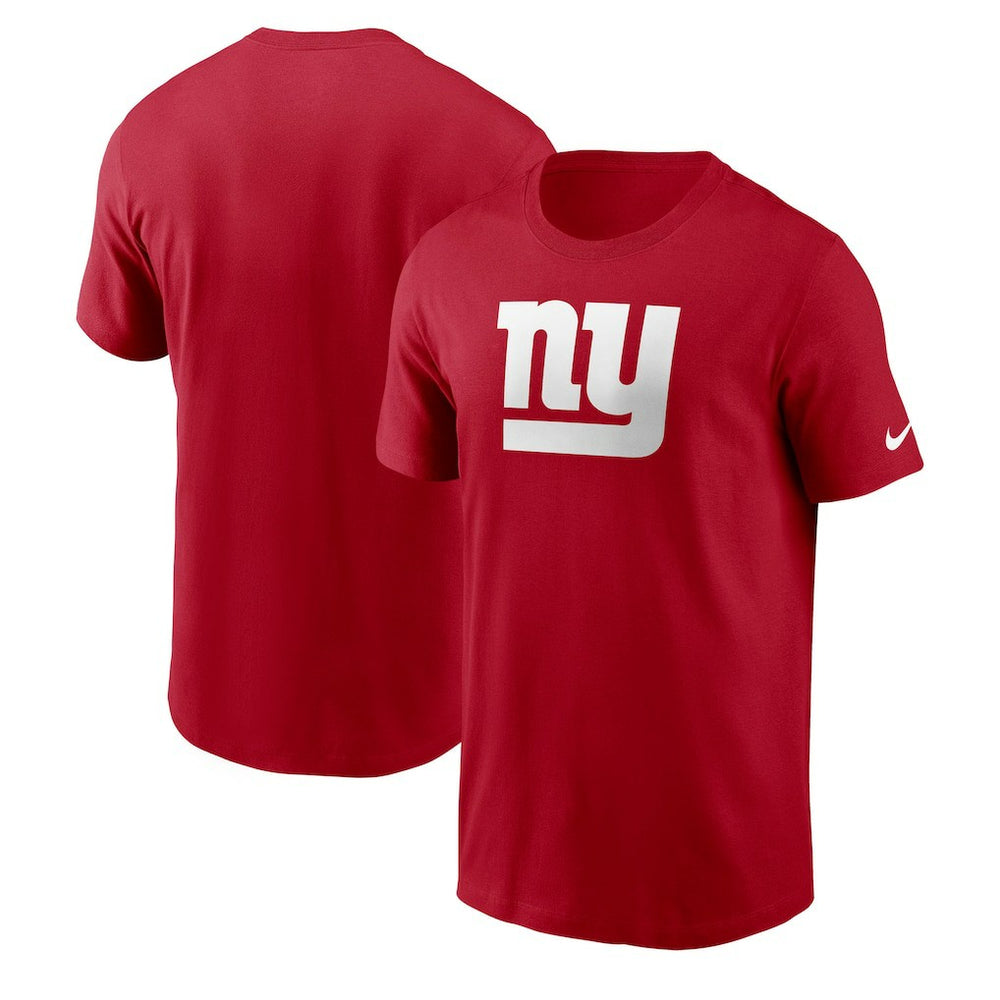 New York Giants Primetime Logo Essential T-Shirt - Red | Nike outlet