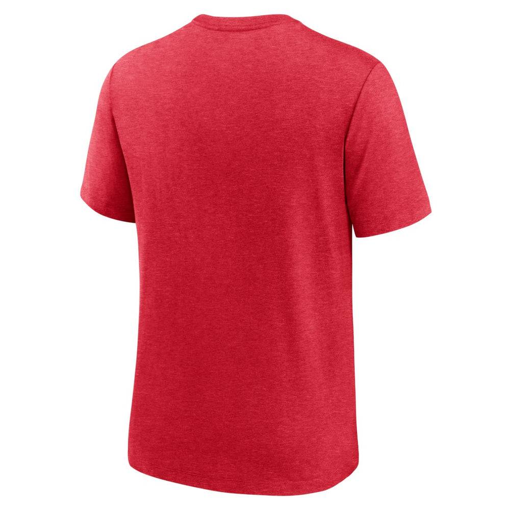 Tampa Bay Buccaneers Team Tri-Blend T-Shirt - Heather Red | Nike on sale