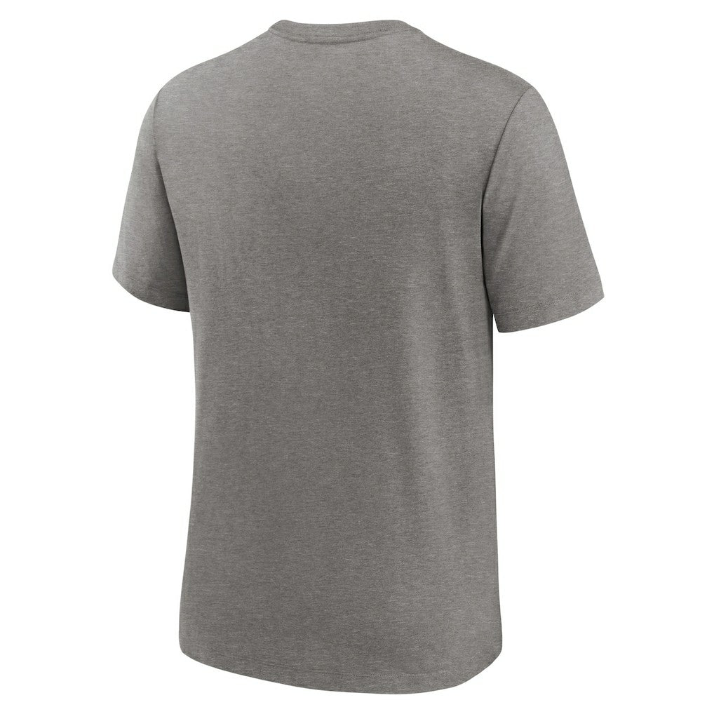 Los Angeles Chargers Team Tri-Blend T-Shirt - Heather Charcoal | Nike online