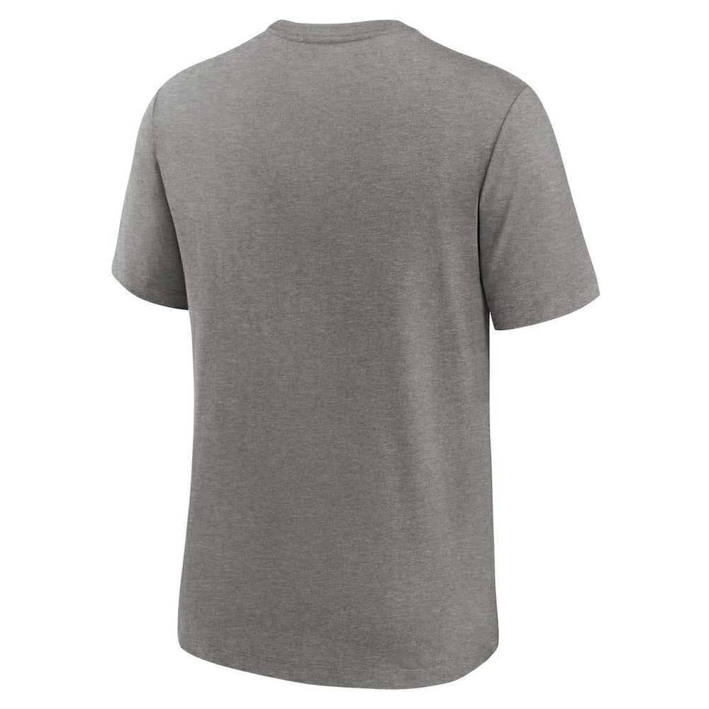 Los Angeles Chargers Team Tri-Blend T-Shirt - Heather Charcoal | Nike online