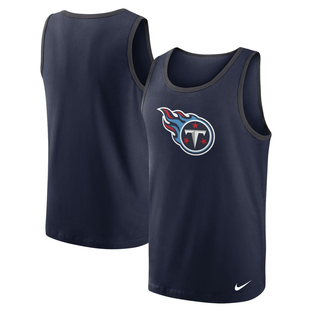 Tennessee Titans Tri-Blend Tank Top - Navy | Nike sale