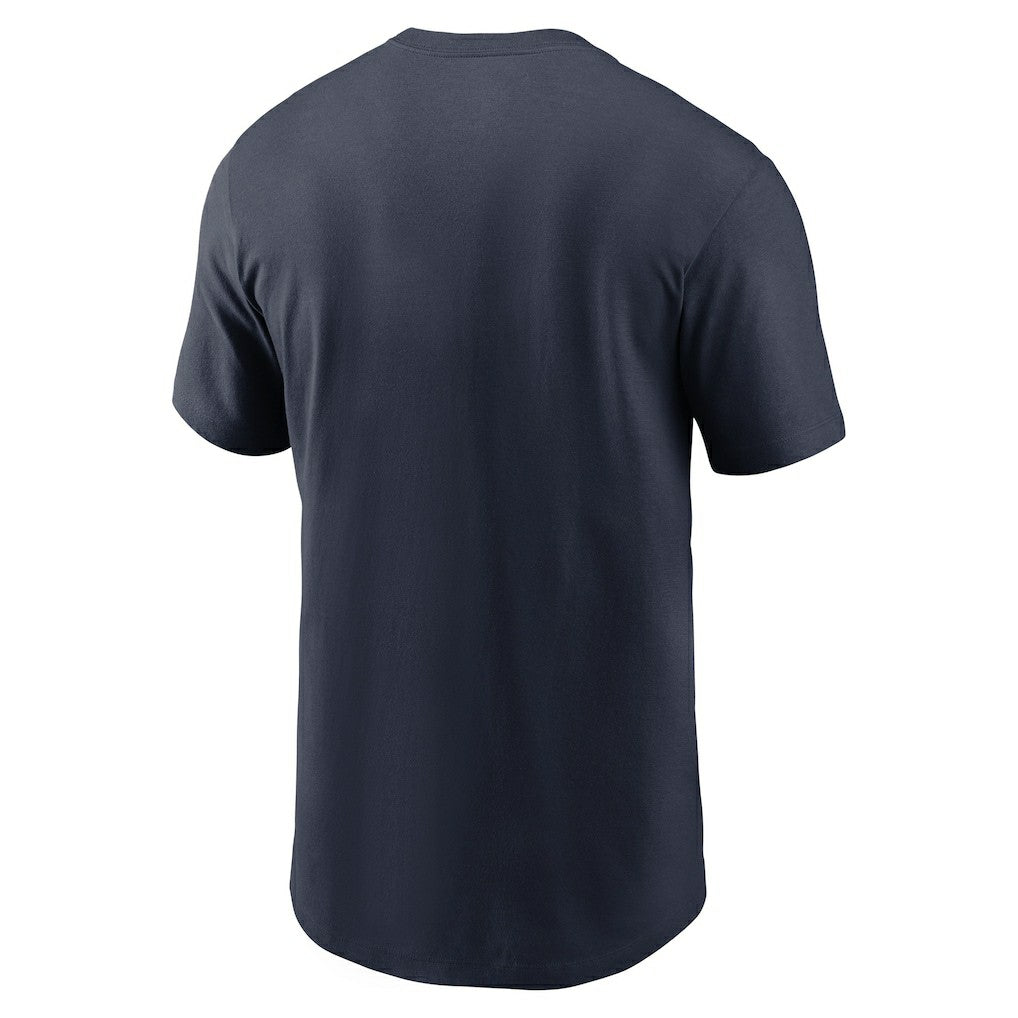 Chicago Bears Yard Line Fashion Asbury T-Shirt - Navy | Nike for sale