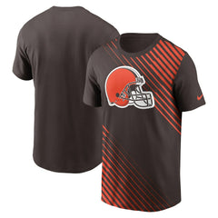 Cleveland Browns Yard Line Fashion Asbury T-Shirt - Brown | Nike sale