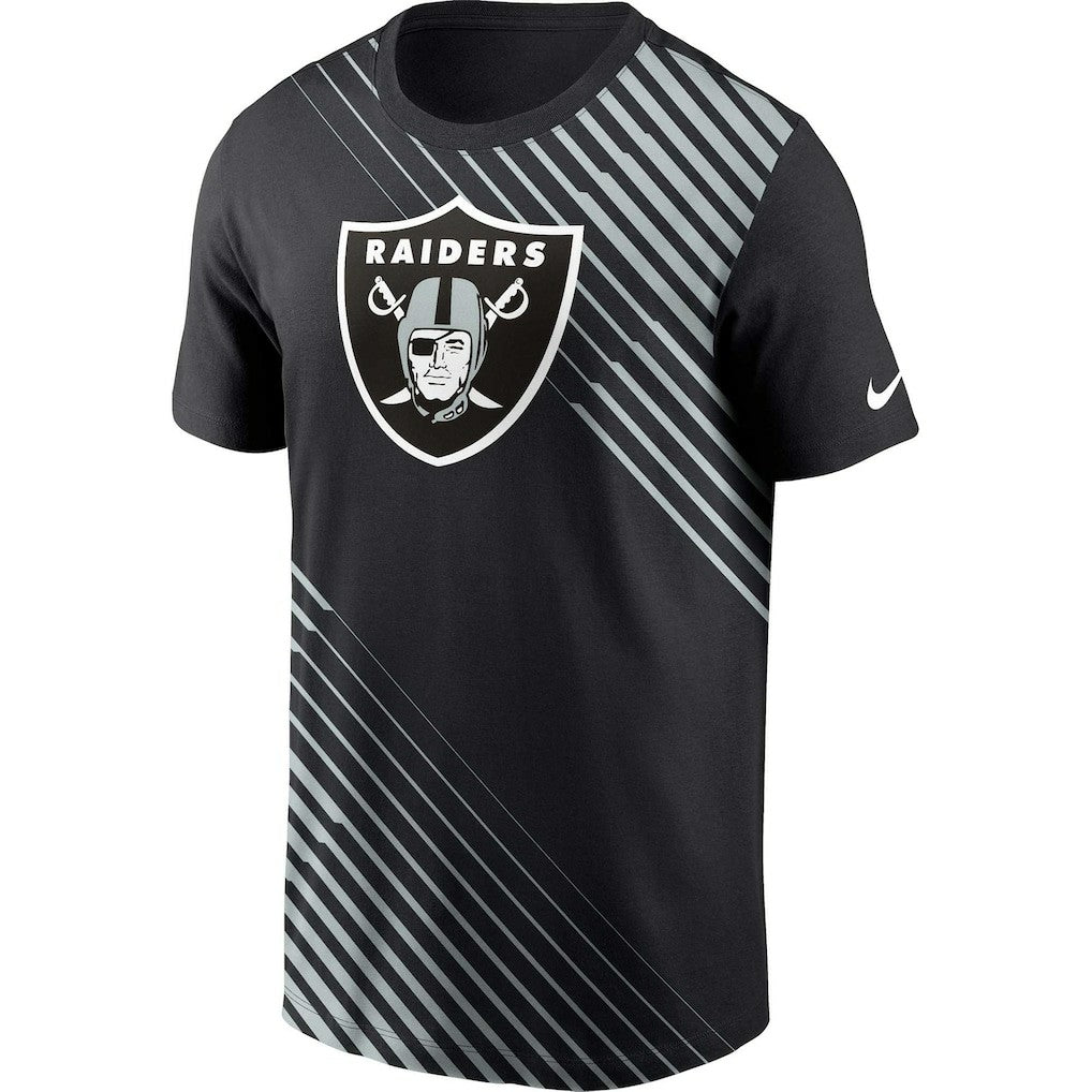 Las Vegas Raiders Yard Line Fashion Asbury T-Shirt - Black | Nike on sale
