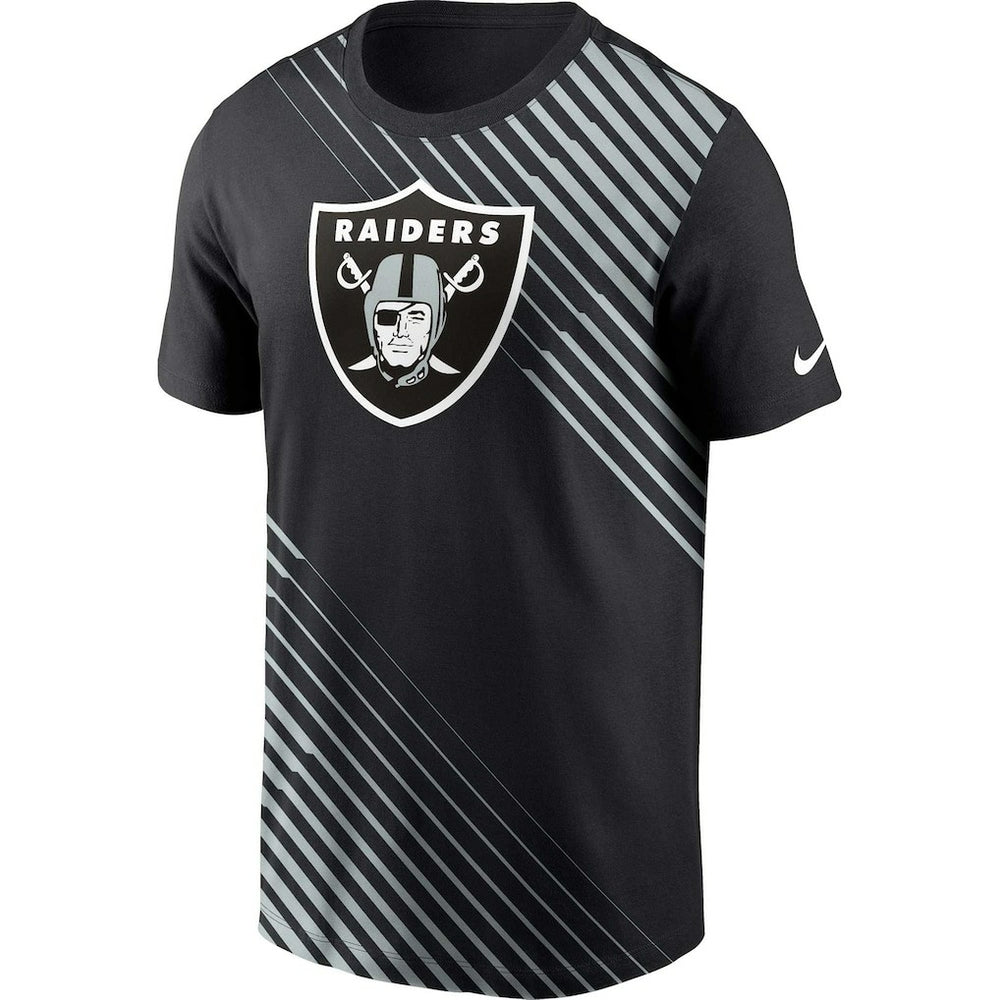 Las Vegas Raiders Yard Line Fashion Asbury T-Shirt - Black | Nike on sale