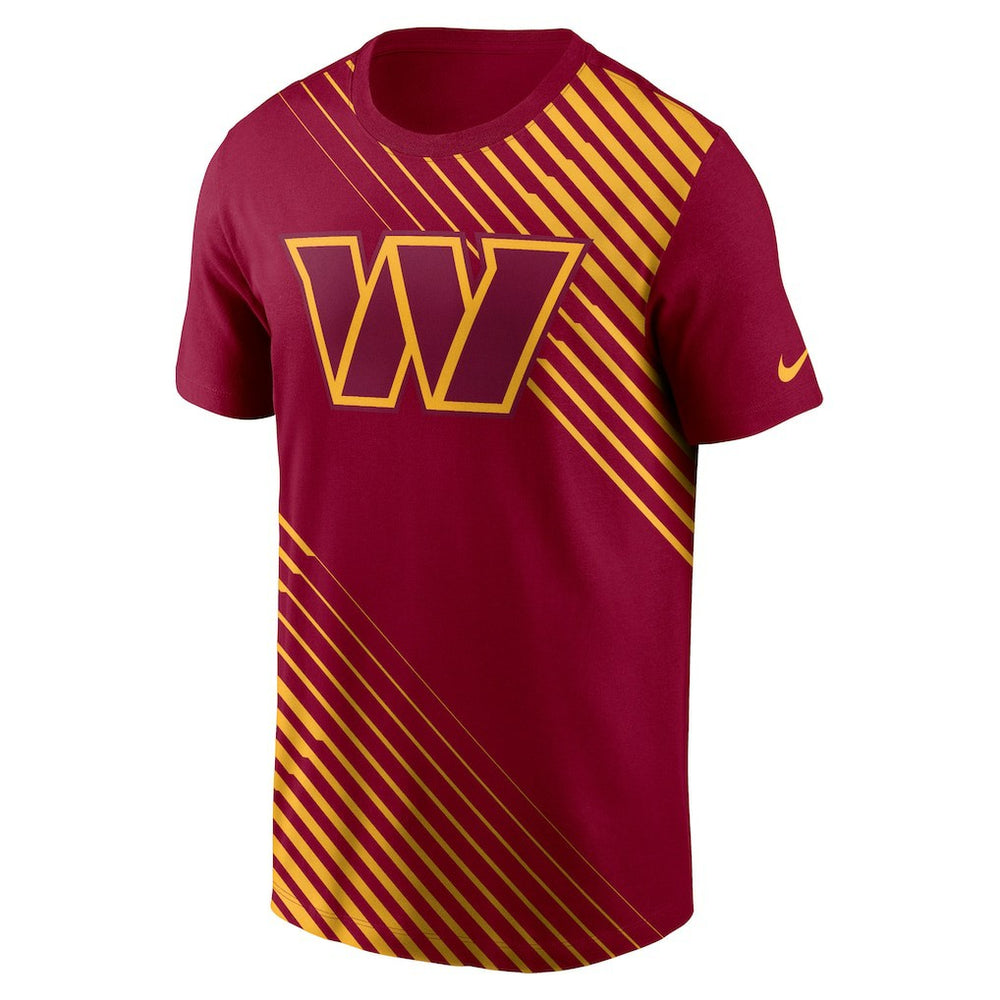 Washington Commanders Yard Line Fashion Asbury T-Shirt - Burgundy | Nike on sale
