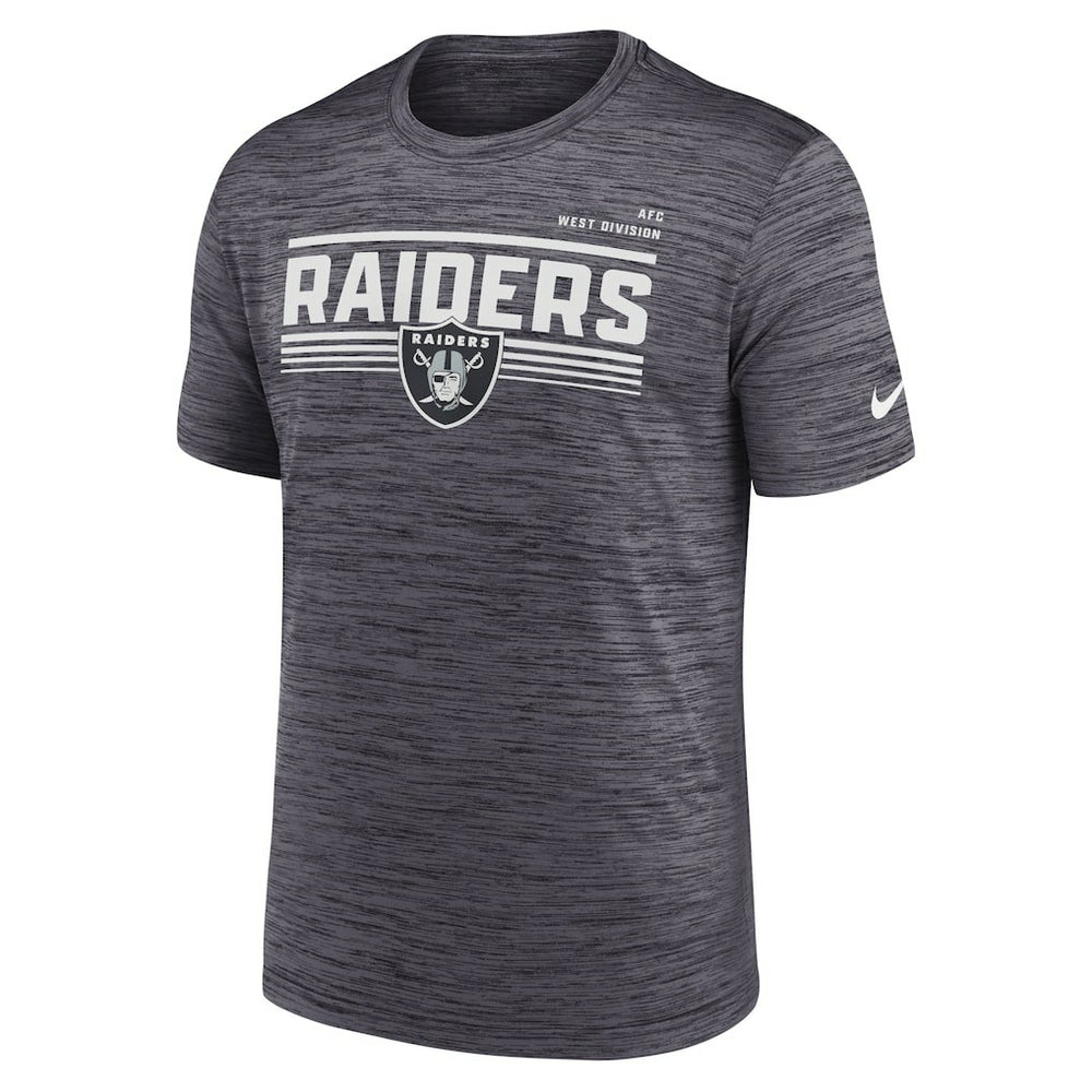 Las Vegas Raiders Yardline Velocity Performance T-Shirt - Anthracite | Nike discount