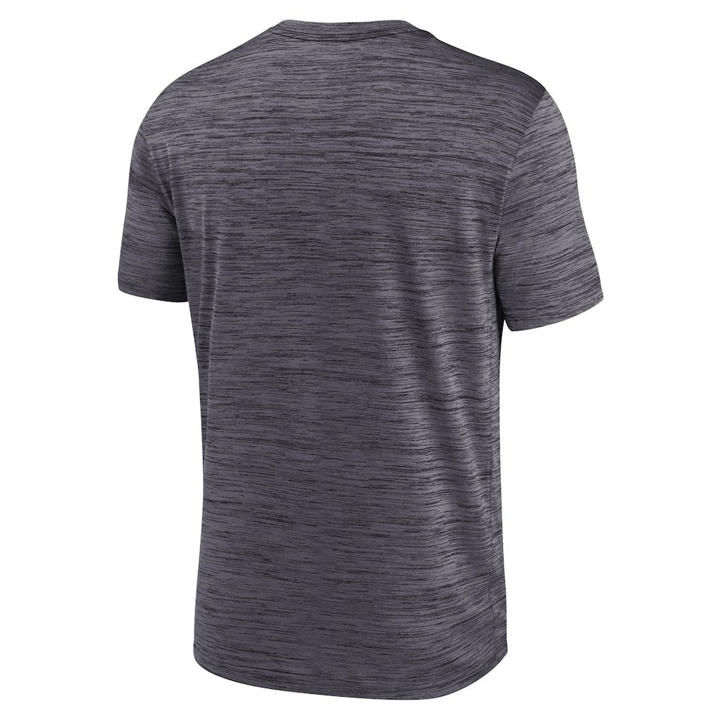 New Orleans Saints Yardline Velocity Performance T-Shirt - Anthracite | Nike cheap