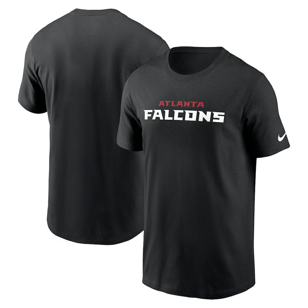 Atlanta Falcons Team Wordmark Essential T-Shirt - Black | Nike sale