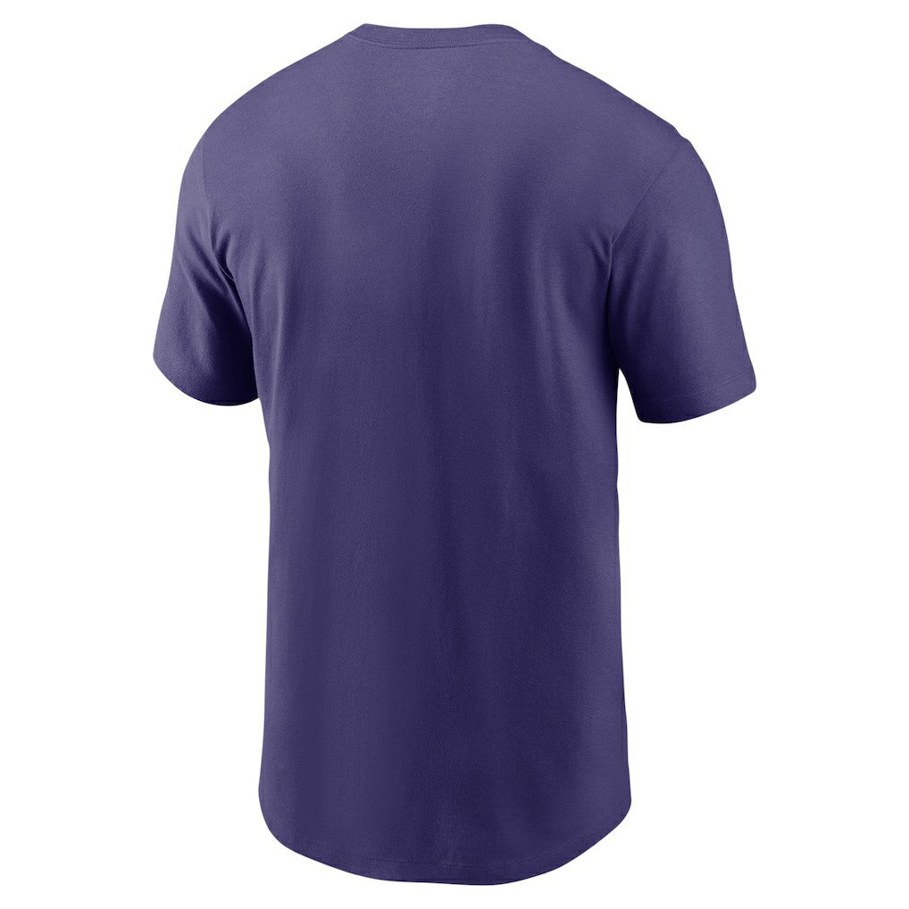 Baltimore Ravens Team Wordmark Essential T-Shirt - Purple | Nike on sale