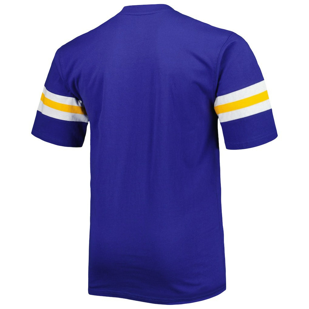 Los Angeles Rams Big & Tall Arm Stripe T-Shirt - Royal sale