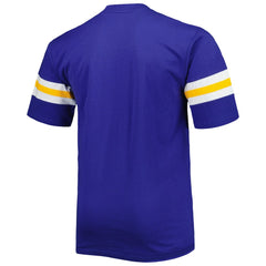 Los Angeles Rams Big & Tall Arm Stripe T-Shirt - Royal sale