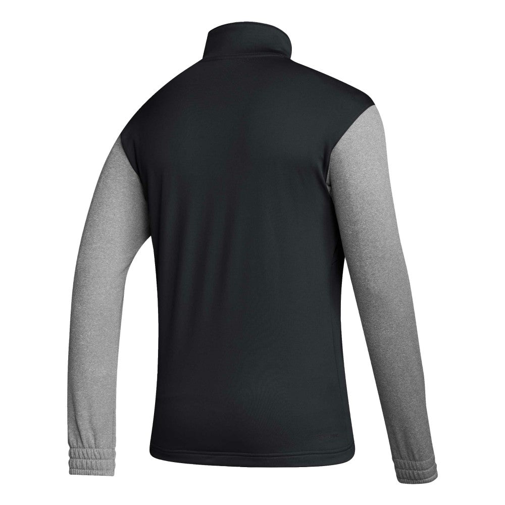Mexico National Team Crest Long Sleeve Half-Zip Top - Black | Adidas online