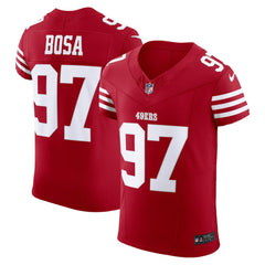 Nick Bosa San Francisco 49ers Vapor F.U.S.E. Elite Jersey - Scarlet | Nike outlet