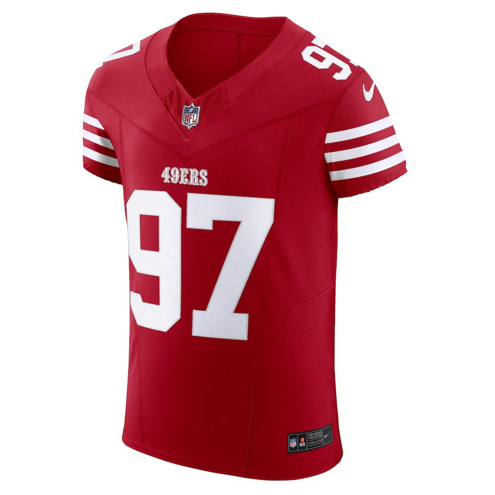 Nick Bosa San Francisco 49ers Vapor F.U.S.E. Elite Jersey - Scarlet | Nike outlet
