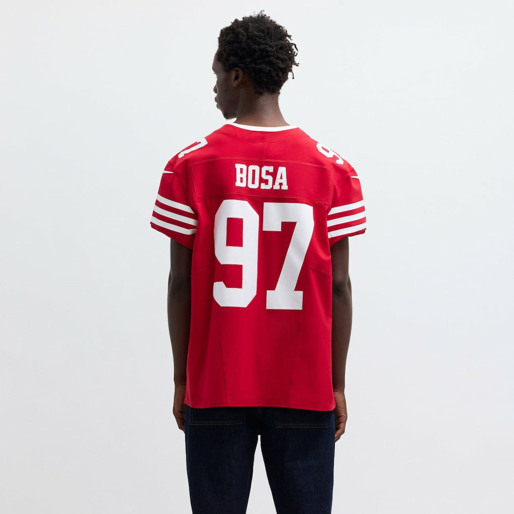 Nick Bosa San Francisco 49ers Vapor F.U.S.E. Elite Jersey - Scarlet | Nike outlet