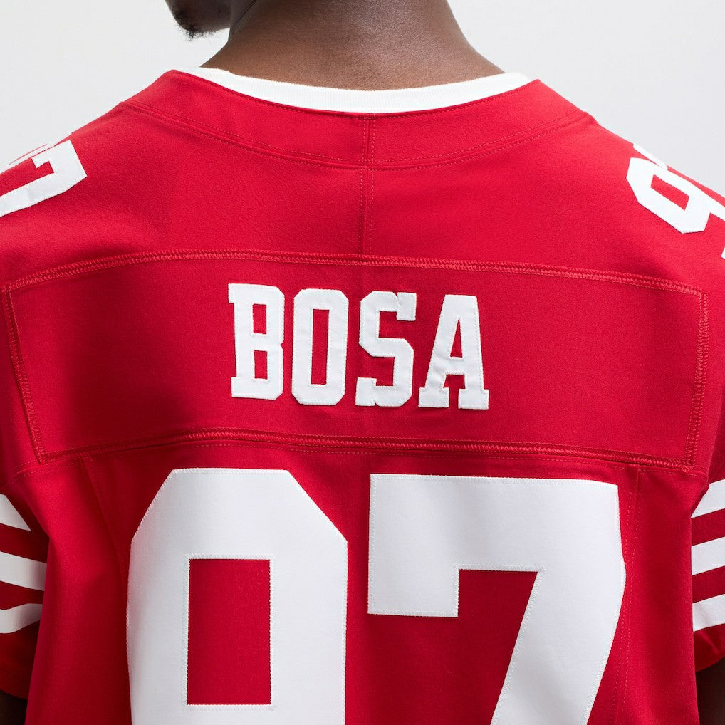 Nick Bosa San Francisco 49ers Vapor F.U.S.E. Elite Jersey - Scarlet | Nike outlet