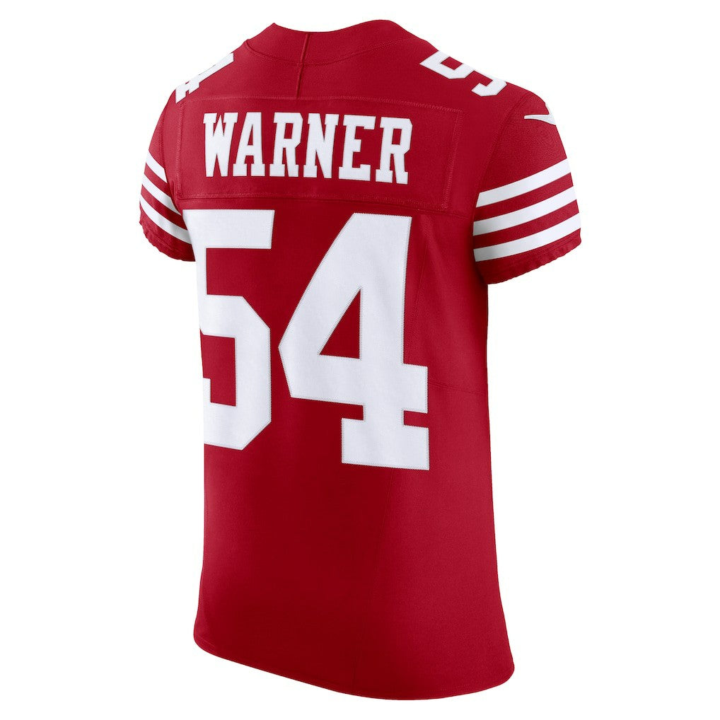Fred Warner San Francisco 49ers Vapor F.U.S.E. Elite Jersey - Scarlet | Nike outlet
