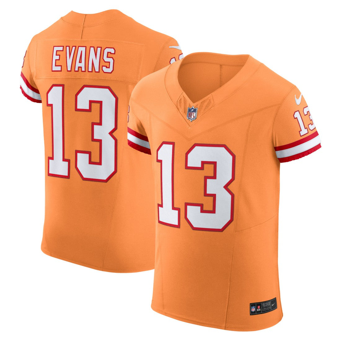 Mike Evans Tampa Bay Buccaneers Alternate Vapor F.U.S.E. Elite Jersey - Orange | Nike on sale