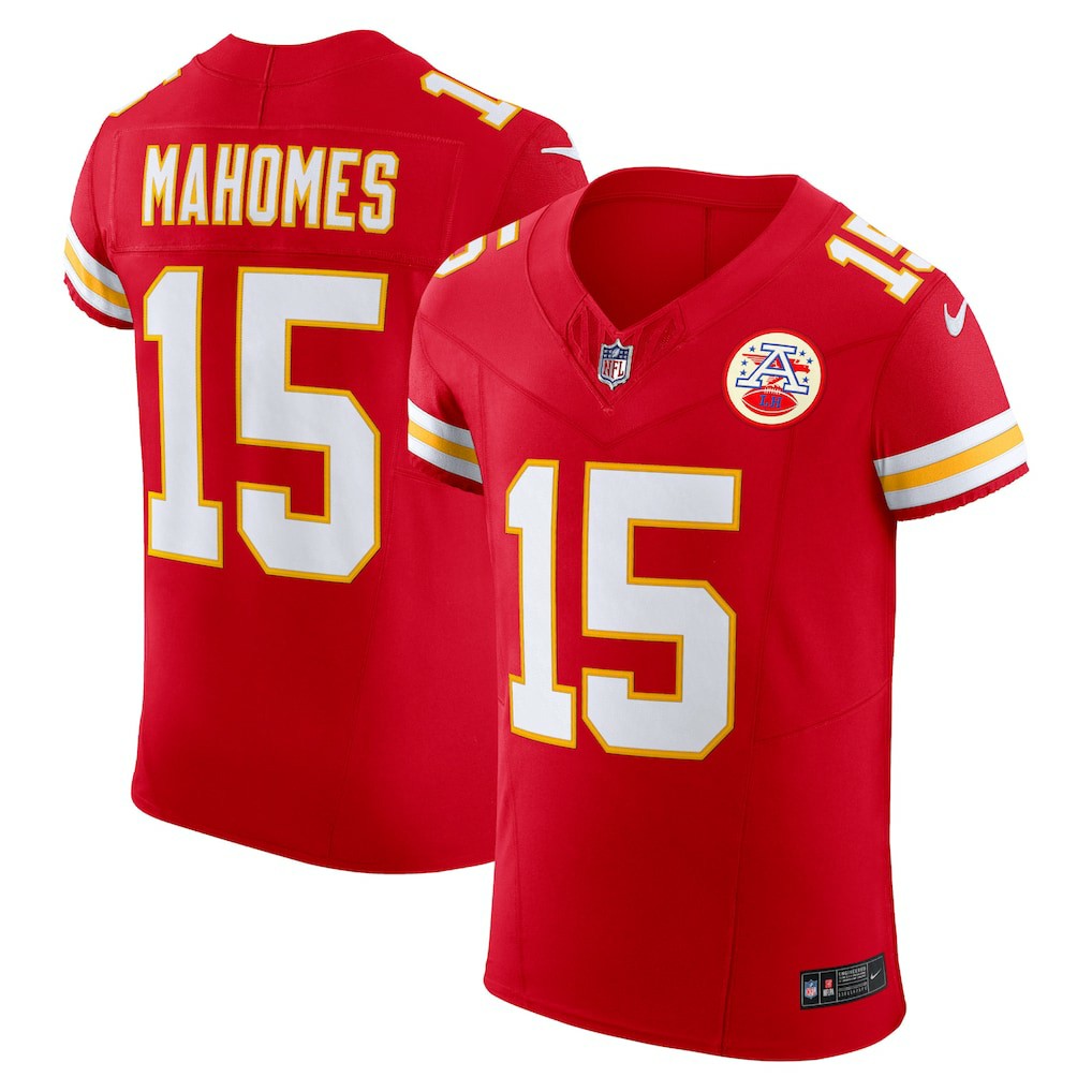 Patrick Mahomes Kansas City Chiefs Vapor F.U.S.E. Elite Jersey - Red | Nike online