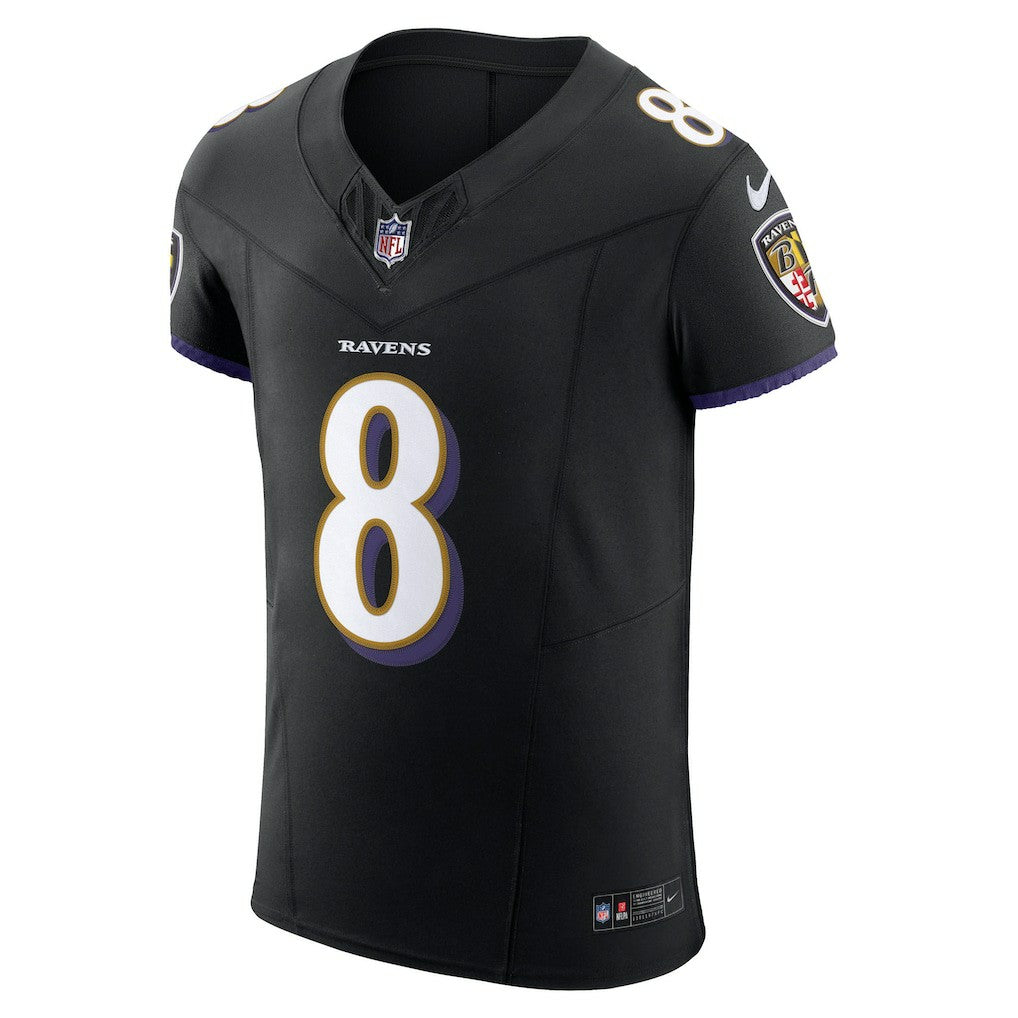 Lamar Jackson Baltimore Ravens Alternate Vapor F.U.S.E. Elite Jersey - Black | Nike discount