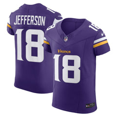 Justin Jefferson Minnesota Vikings Vapor F.U.S.E. Elite Jersey - Purple | Nike on sale