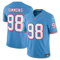 Jeffery Simmons Tennessee Titans Vapor F.U.S.E. Limited Jersey - Light Blue | Nike outlet