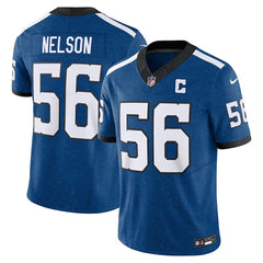 Quenton Nelson Indianapolis Colts Vapor F.U.S.E. Limited Jersey - Blue | Nike sale