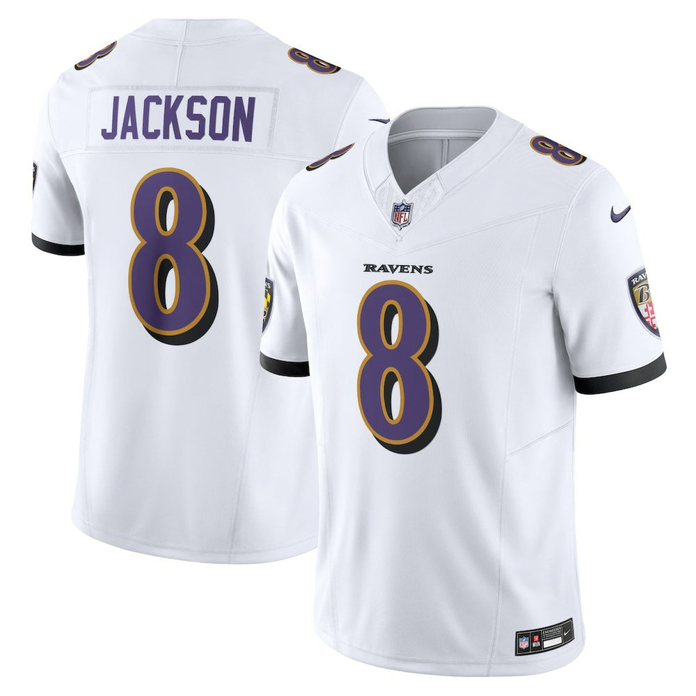 Lamar Jackson Baltimore Ravens Vapor F.U.S.E. Limited Jersey - White | Nike for sale