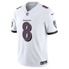 Lamar Jackson Baltimore Ravens Vapor F.U.S.E. Limited Jersey - White | Nike for sale