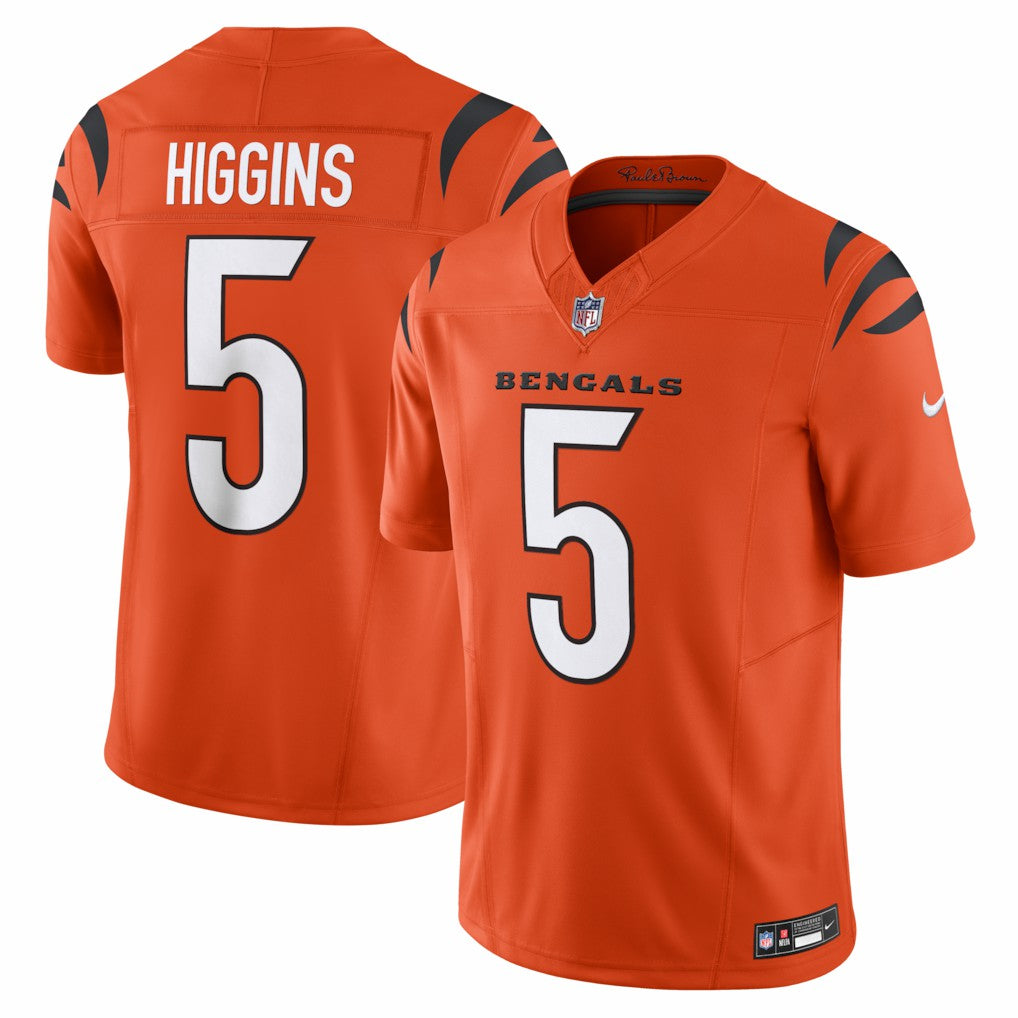 Tee Higgins Cincinnati Bengals Vapor F.U.S.E. Limited Jersey - Orange | Nike for sale
