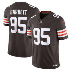 Myles Garrett Cleveland Browns Vapor F.U.S.E. Limited Jersey - Brown | Nike cheap