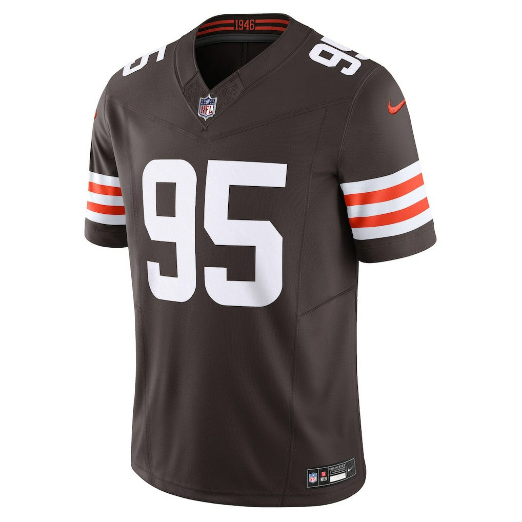 Myles Garrett Cleveland Browns Vapor F.U.S.E. Limited Jersey - Brown | Nike cheap