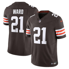 Denzel Ward Cleveland Browns Vapor F.U.S.E. Limited Jersey - Brown | Nike cheap