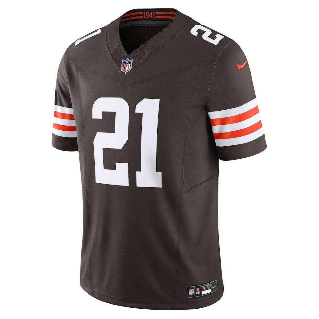 Denzel Ward Cleveland Browns Vapor F.U.S.E. Limited Jersey - Brown | Nike cheap