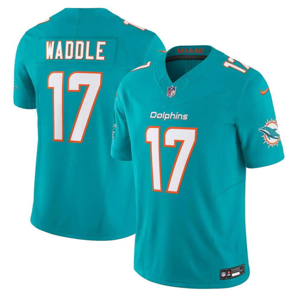 Jaylen Waddle Miami Dolphins Vapor F.U.S.E. Limited Jersey - Aqua | Nike outlet