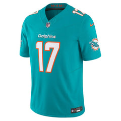 Jaylen Waddle Miami Dolphins Vapor F.U.S.E. Limited Jersey - Aqua | Nike outlet