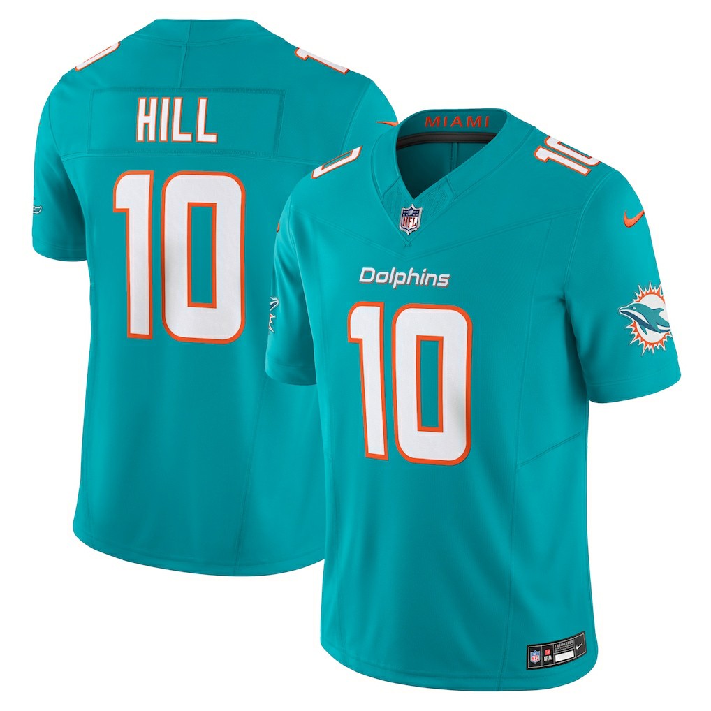 Tyreek Hill Miami Dolphins Vapor F.U.S.E. Limited Jersey - Aqua | Nike sale
