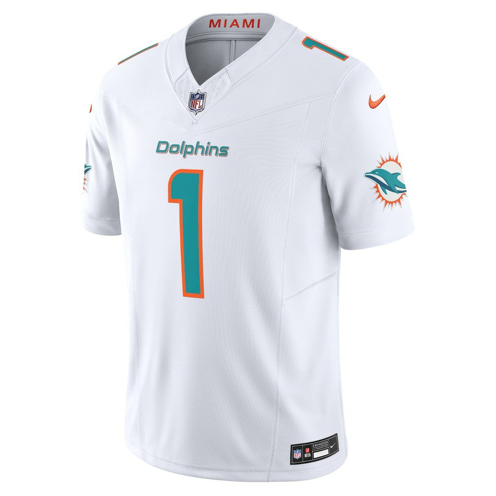 Tua Tagovailoa Miami Dolphins Vapor F.U.S.E. Limited Jersey - White | Nike for sale
