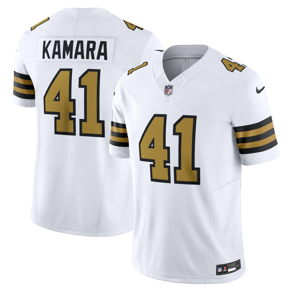 Alvin Kamara New Orleans Saints Alternate Vapor F.U.S.E. Limited Jersey - White | Nike on sale