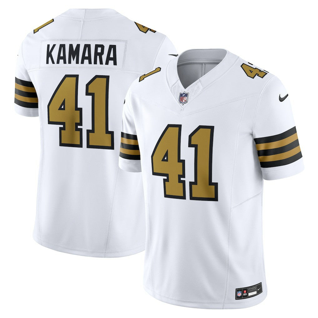 Alvin Kamara New Orleans Saints Alternate Vapor F.U.S.E. Limited Jersey - White | Nike on sale