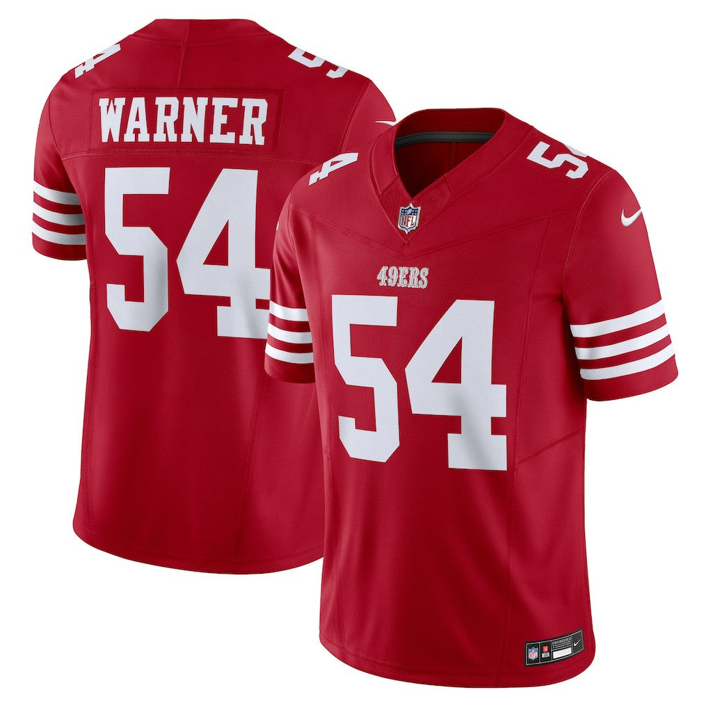 Fred Warner San Francisco 49ers Vapor F.U.S.E. Limited Jersey - Scarlet | Nike discount