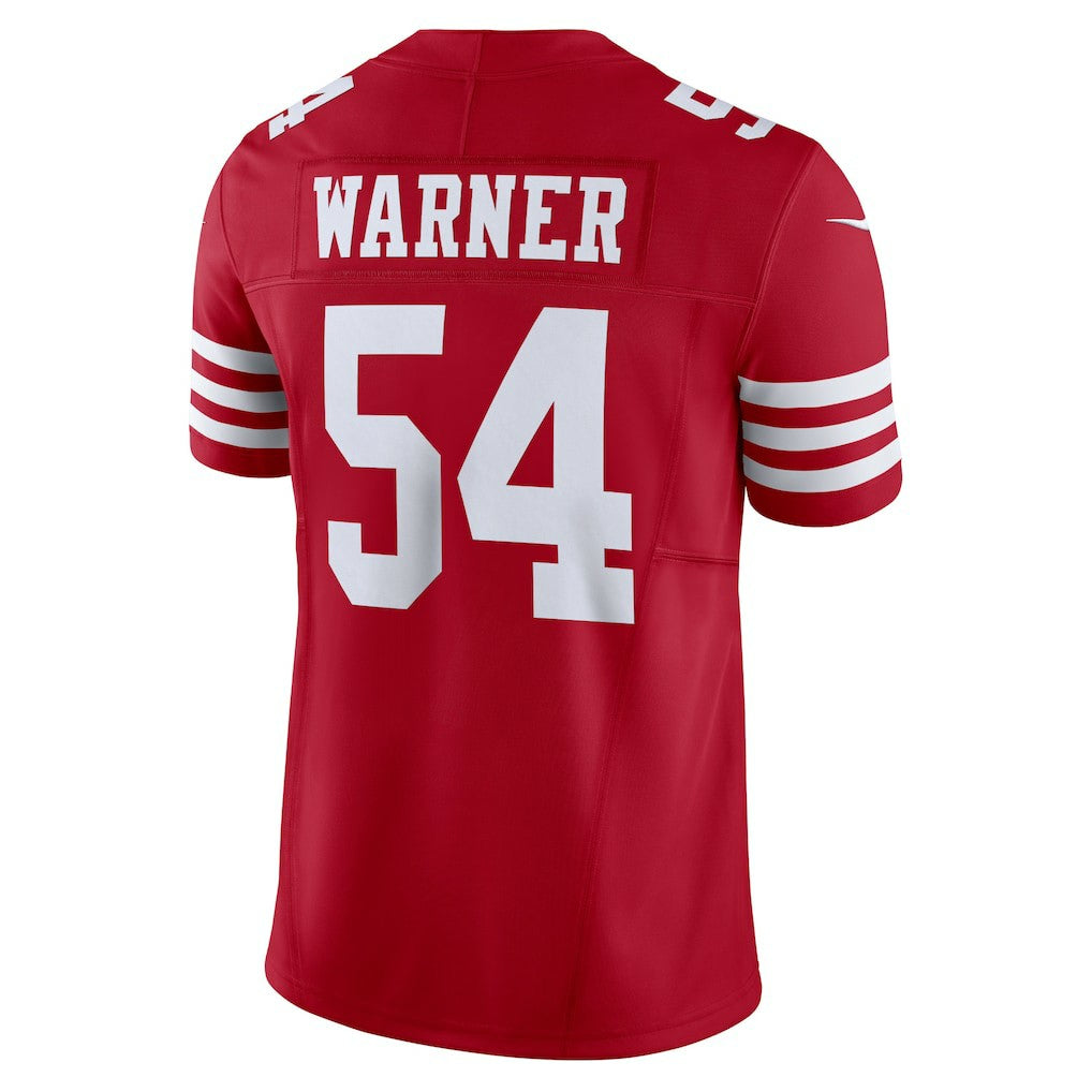 Fred Warner San Francisco 49ers Vapor F.U.S.E. Limited Jersey - Scarlet | Nike discount